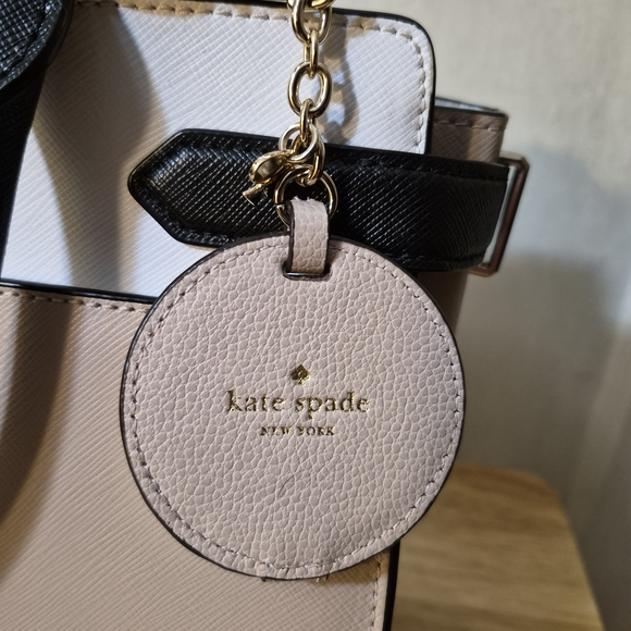 Kate Spade Black and Tan Satchel - Picture 6 of 11